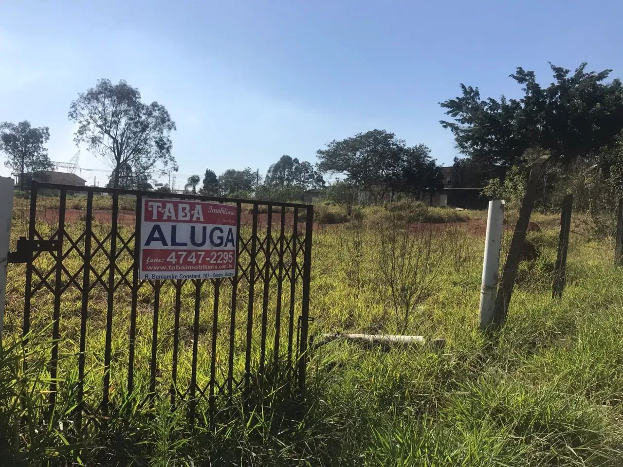 Terreno comercial na principal Parque das Varinhas