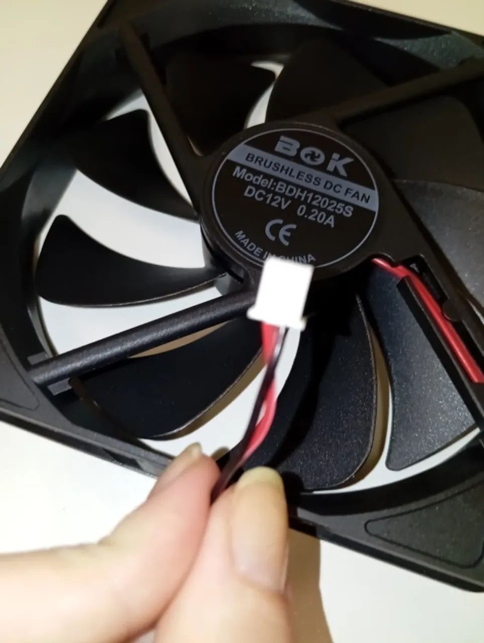 Fan p/ workstation BOK BDH1202, TGC-8025-BB-4P-MOLEX e TGC-8025S-BB-4P-MOLEX - Foto 2