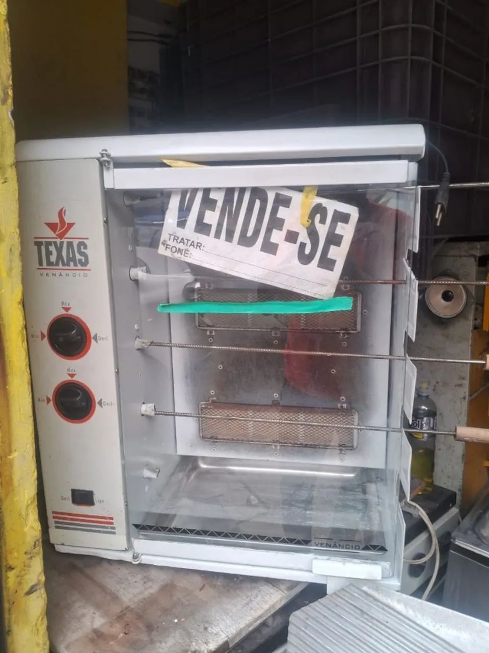 Máquina pra assar frango