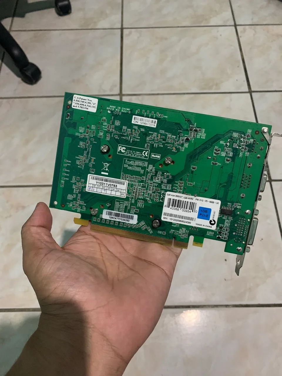 Placa de Vídeo EVGA GeForce 9500 GT 1GB - Foto 5