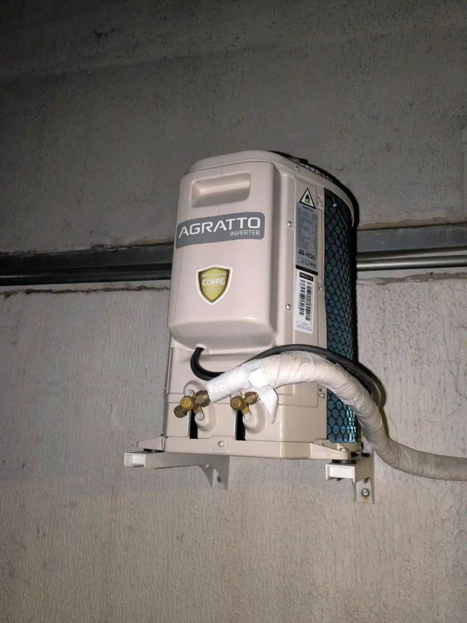 Ar Condicionado Split Inverter Agratto 9k BTU 6 meses de uso - Foto 2