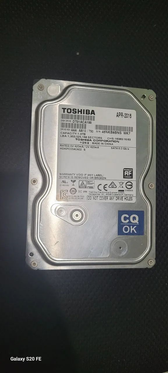 HD 1TB Toshiba