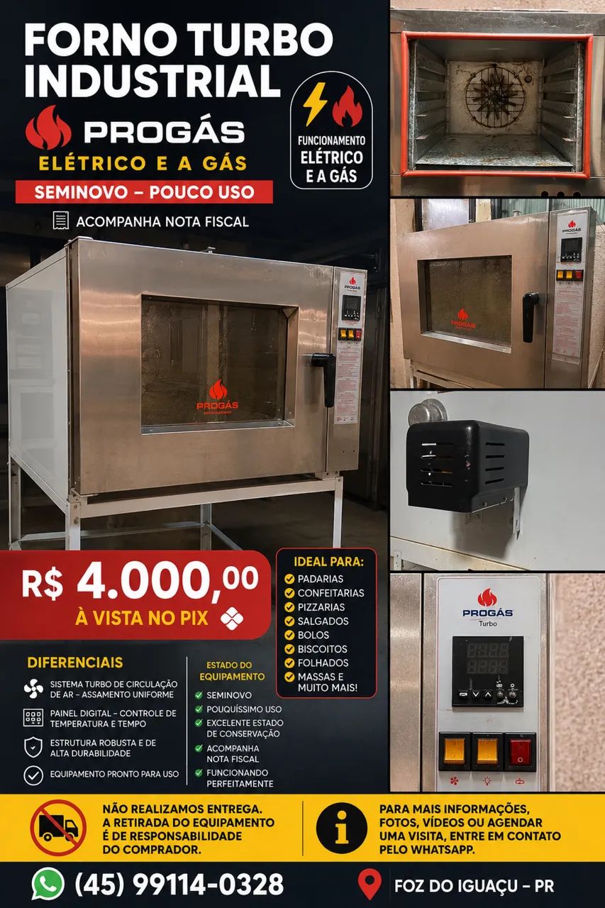 FORNO INDUSTRIAL 