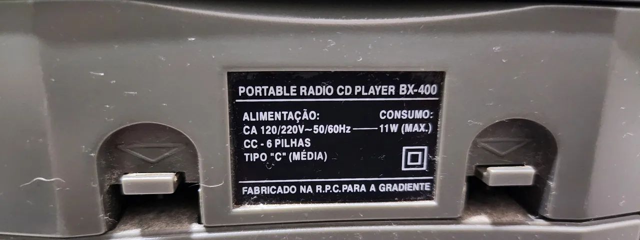 Rádio  Gradiente CD player  AM/FM - Foto 5