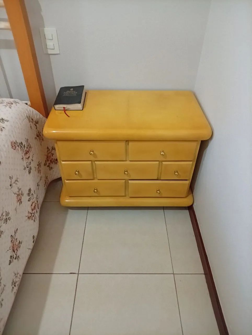Cama completa com criados e colchão  - Foto 3