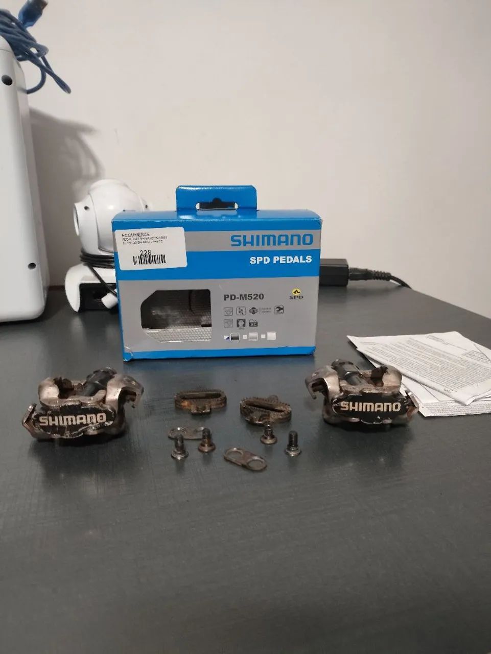 Pedal Shimano PD-M520 - Foto 2
