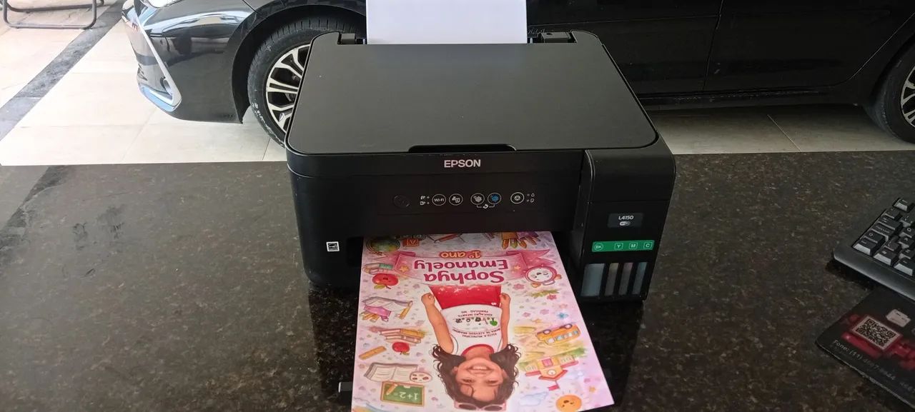 Impressora copiadora e scanner multifuncional Epson L4150