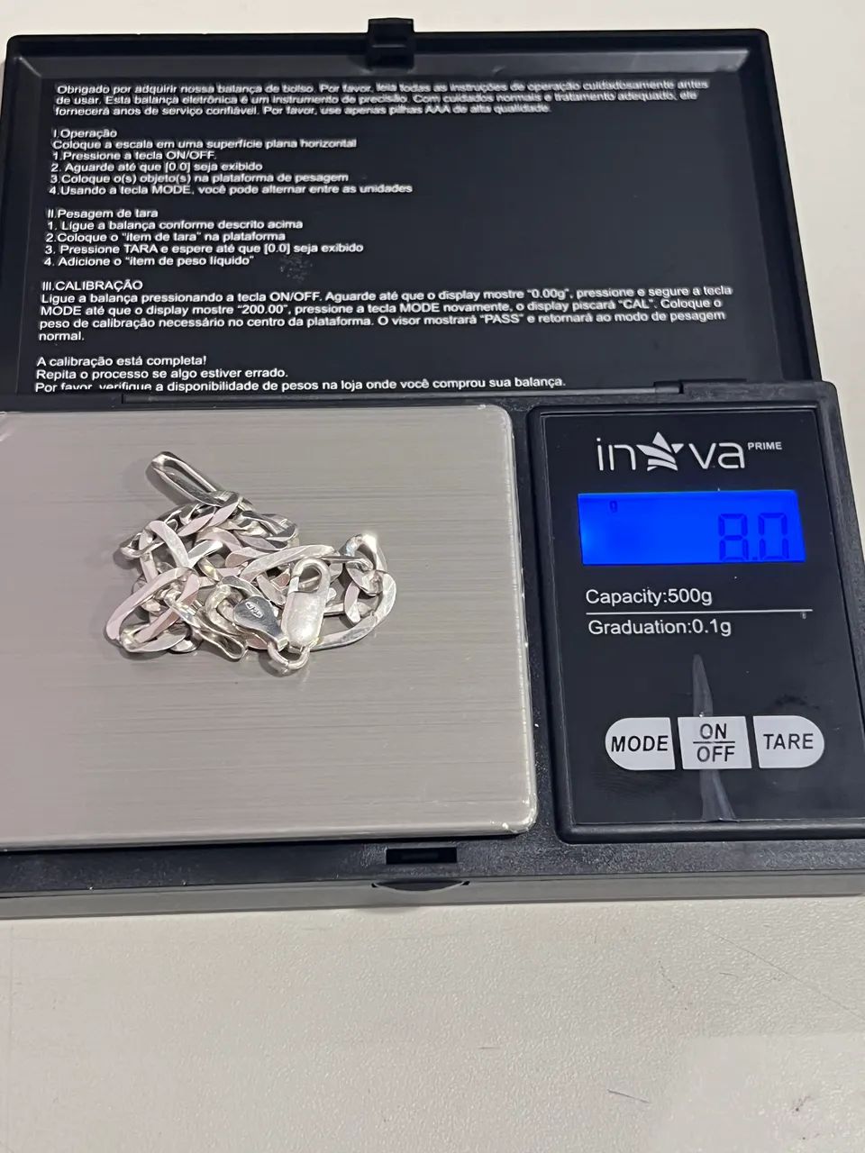 pulseira de prata 925 8 gramas  - Foto 2