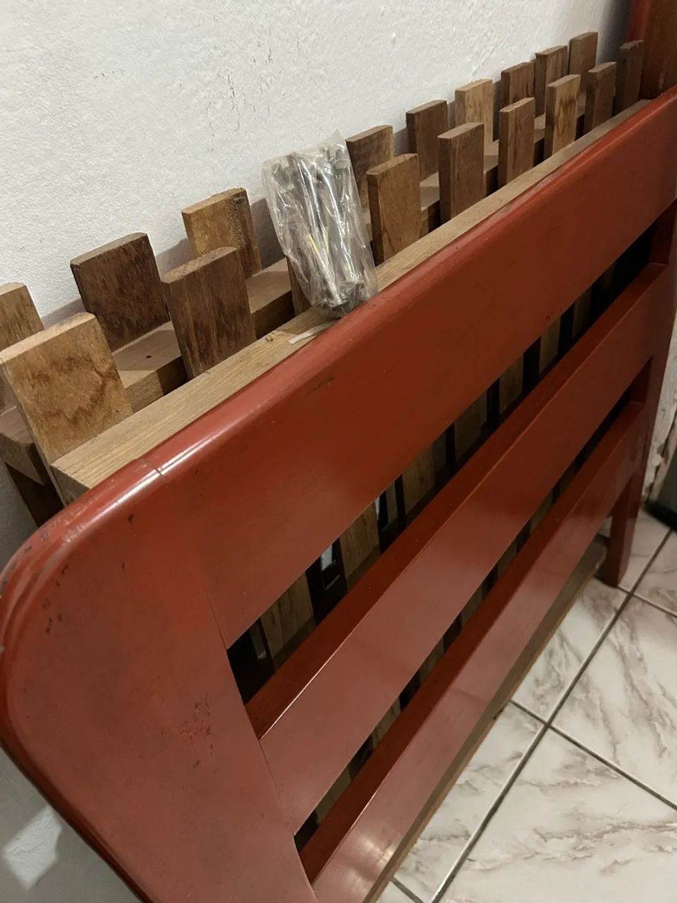 Cama de solteiro madeira maciça  - Foto 5