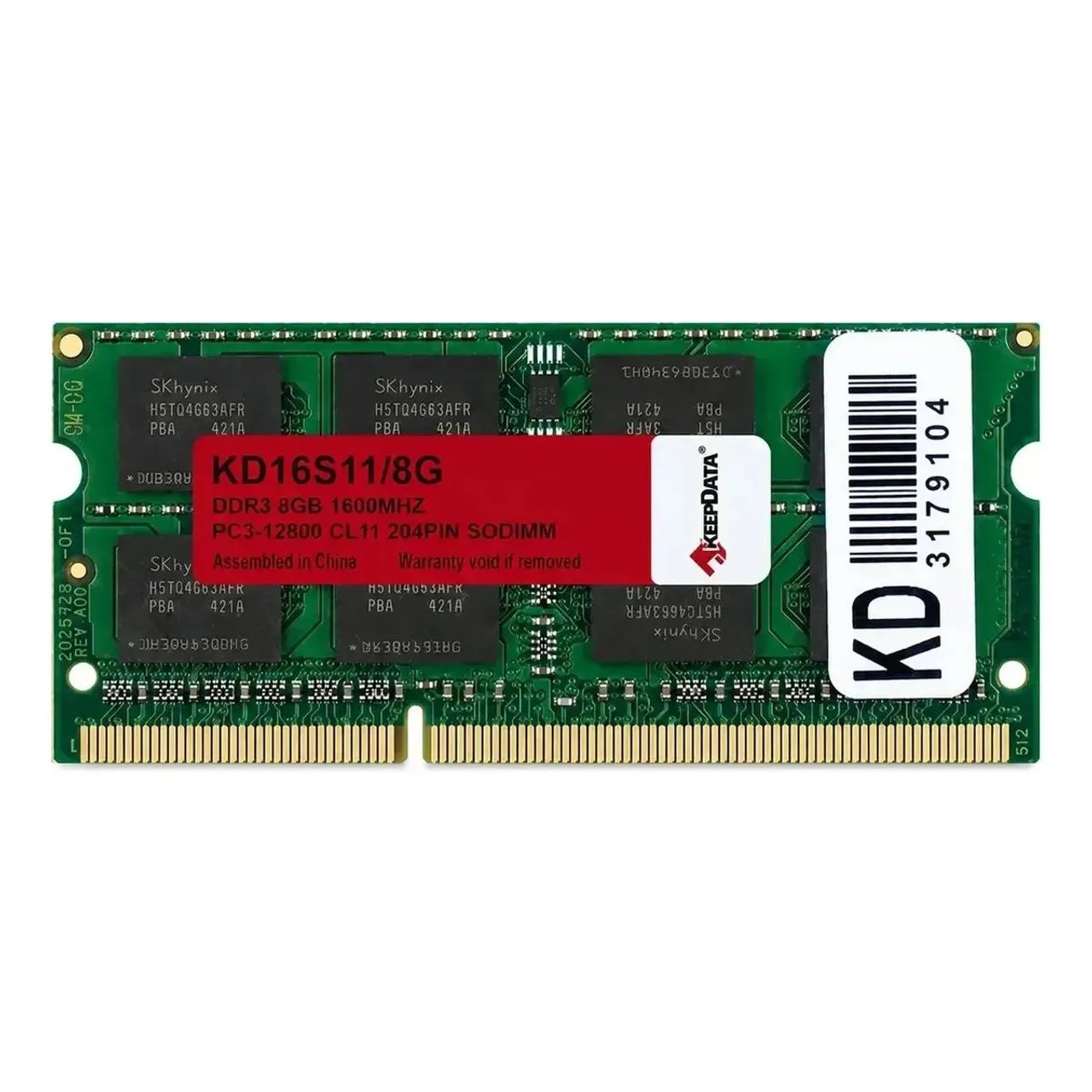 Memória RAM 8GB DDR3 Keepdata 1600MHz - Foto 2