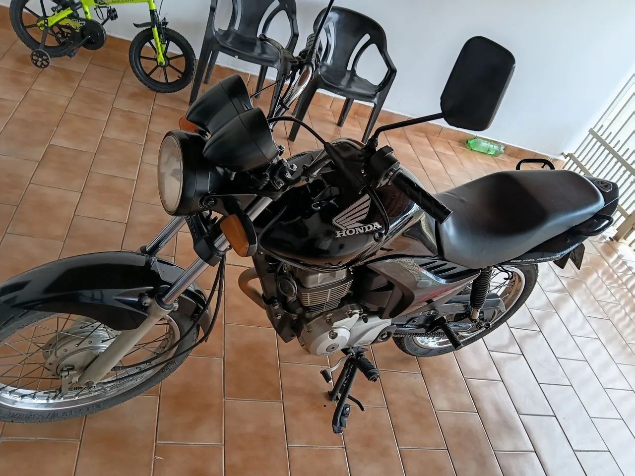 Honda CG 150 preta - Foto 2