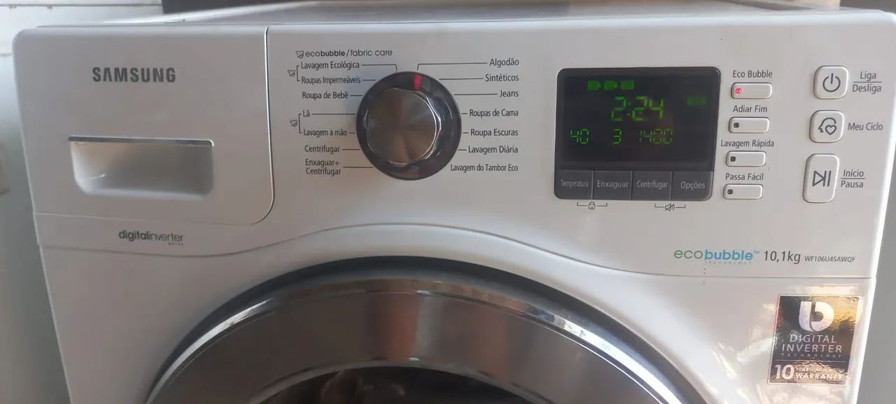 Lava e seca Samsung. Parcelo no cartão. Entrega a combinar  - Foto 3