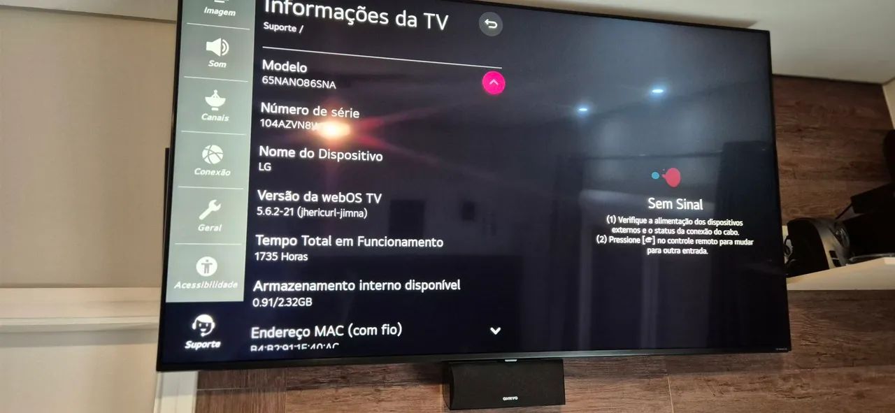 Smart tv LG 65 nanocell