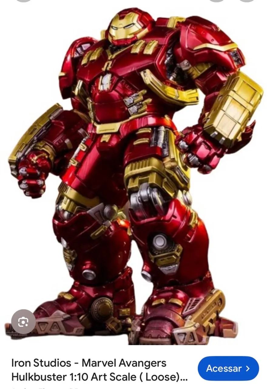 Hulkbuster 1/10 - Iron Studios - lacrada - Foto 2