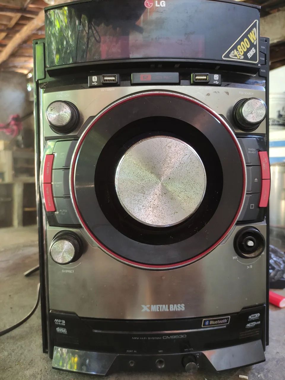 Vender -se peças do Mini system LG 9530 valor 150 reais 