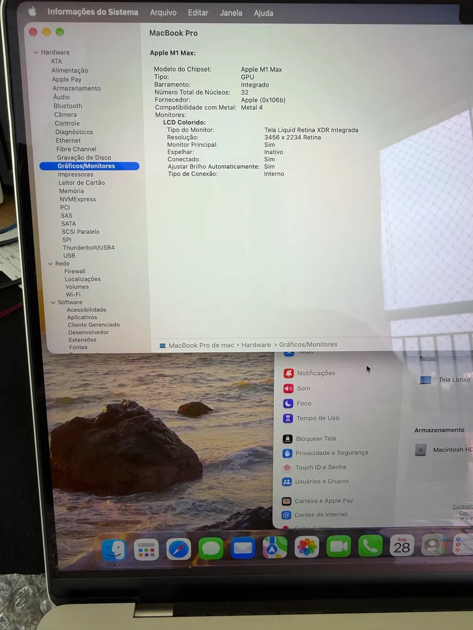 MacBook Pro 16 M1 Max 64GB RAM | 1TB SSD | 32-Core GPU | - Foto 5