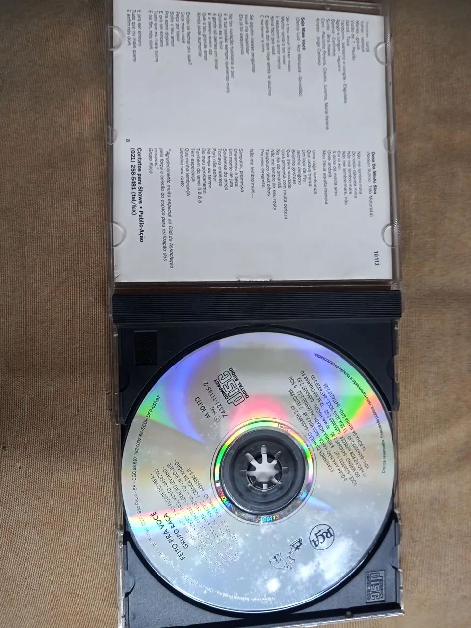 Cd Grupo Raça / feito pra você - Foto 3