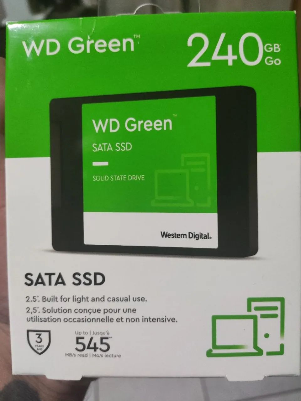 SATA SSD WD Green 240gb
