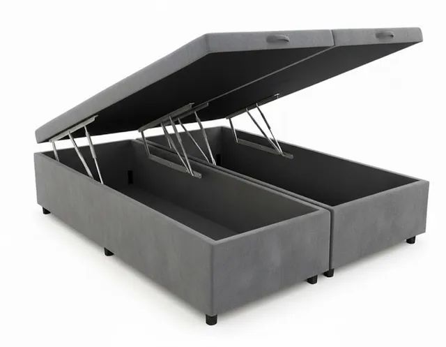 Base Box Bipartido 193x203cm - Foto 4