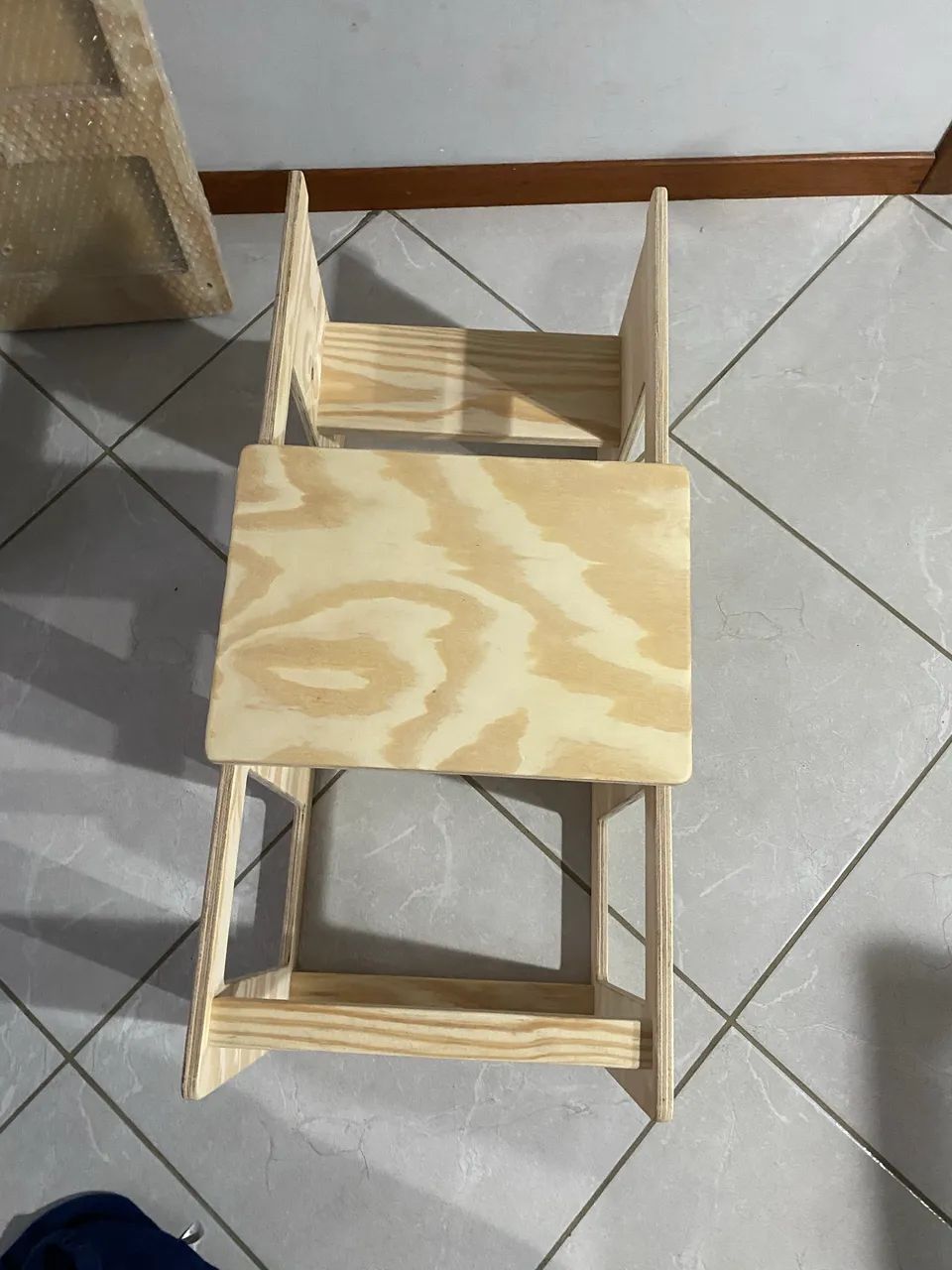 Torre de aprendizagem Montessori madeira - Foto 5