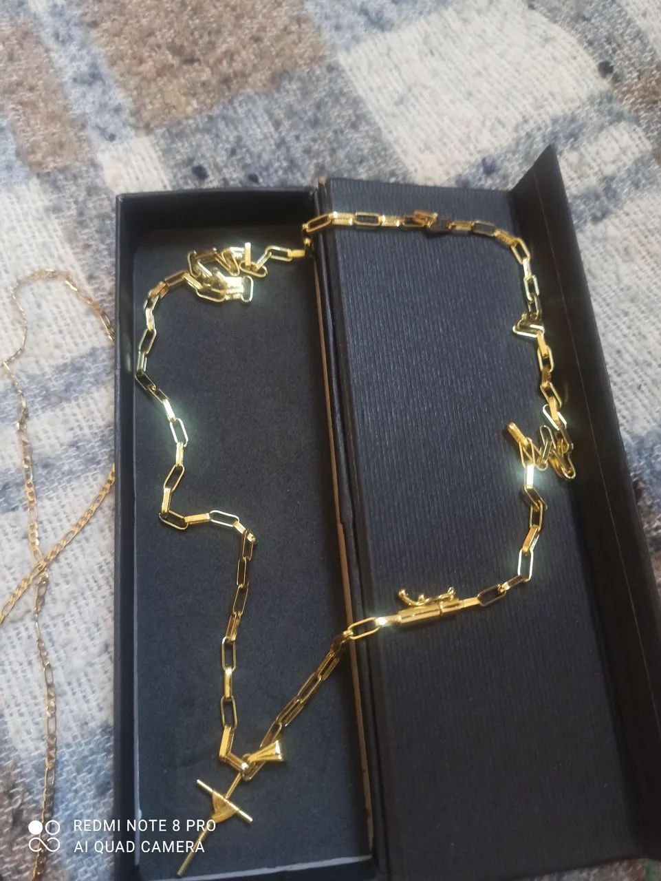 Corrente 18k quilates banhada a ouro. *13 - Foto 3