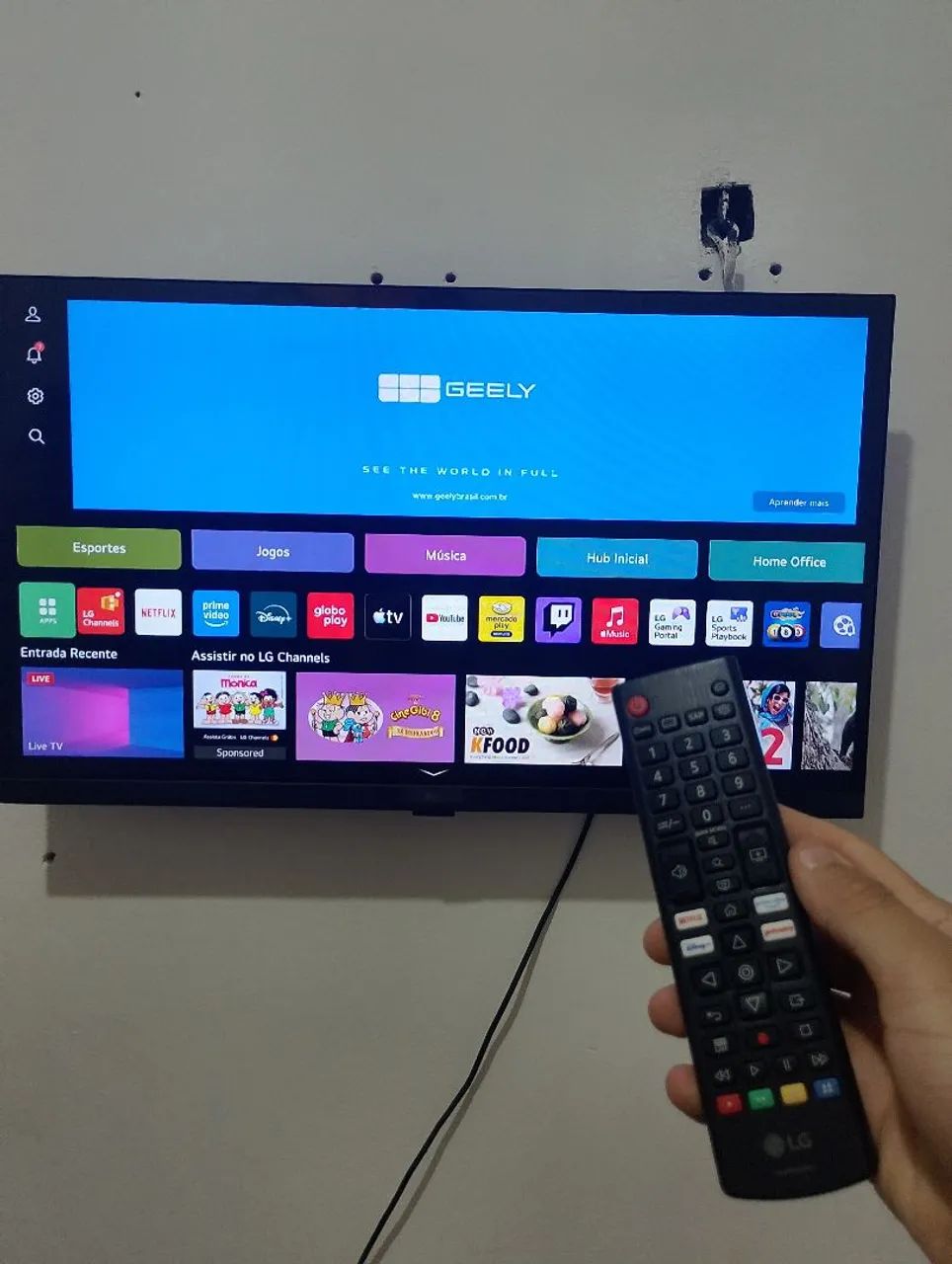 Tv smart 32 polegadas LG 