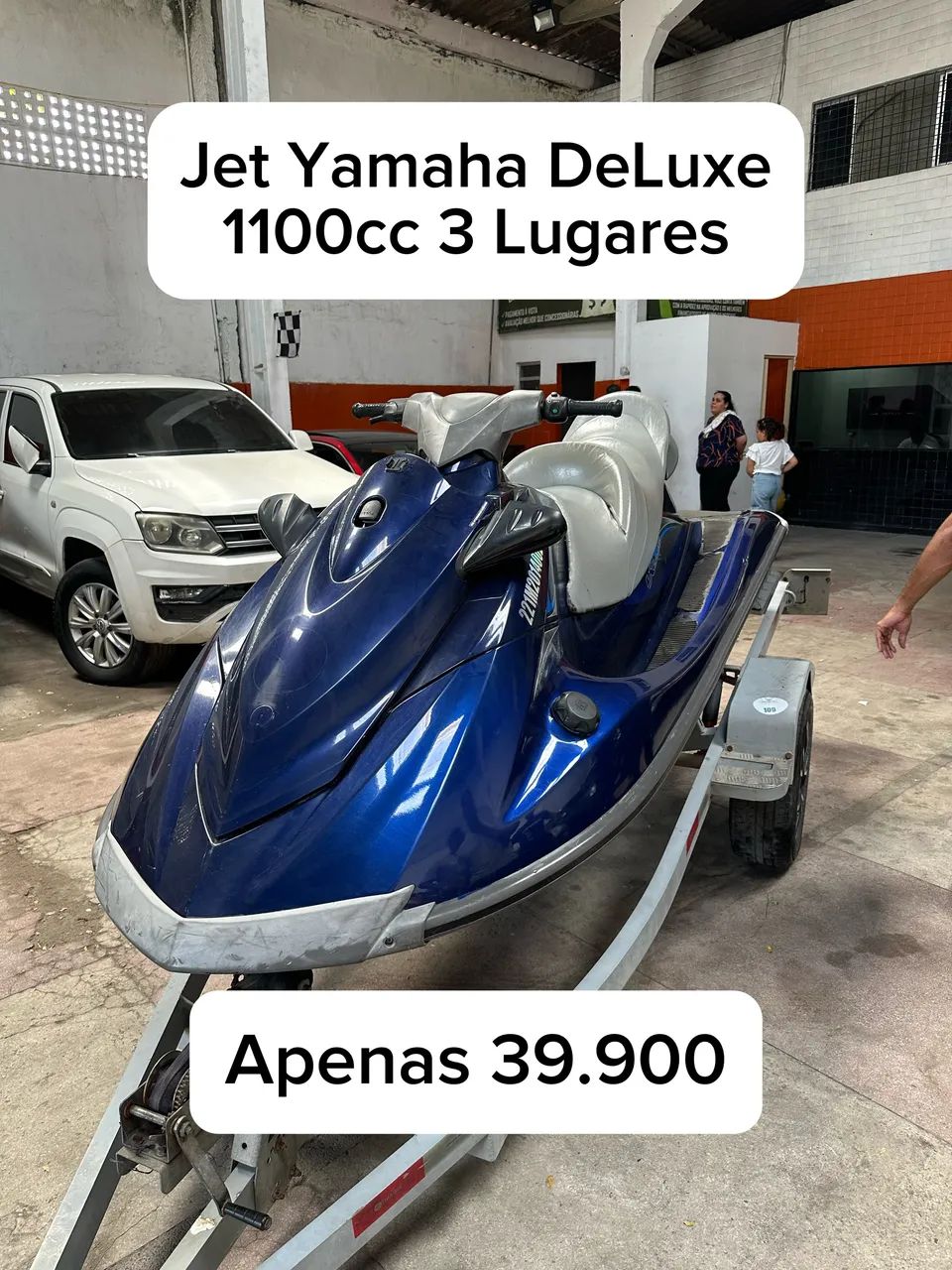 Jet ski Yamaha 1.100 Deluxe 2014 - Foto 5