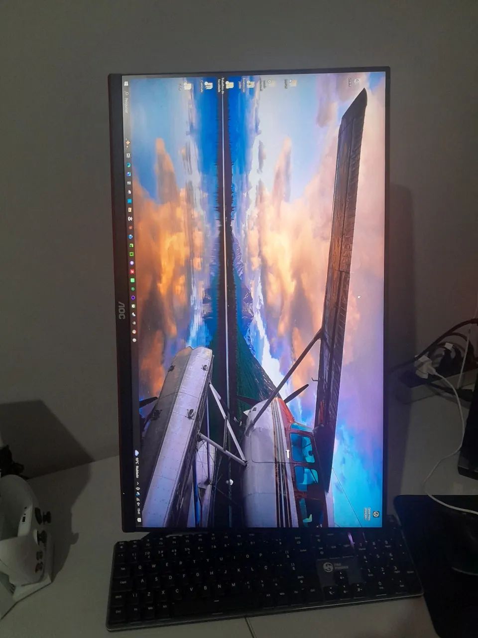 Monitor AOC Hero 27 Polegadas 144hz full Hd  - Foto 2