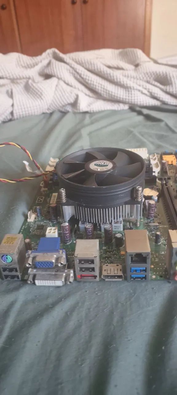 Kit placa mãe processador e memória ram  - Foto 2