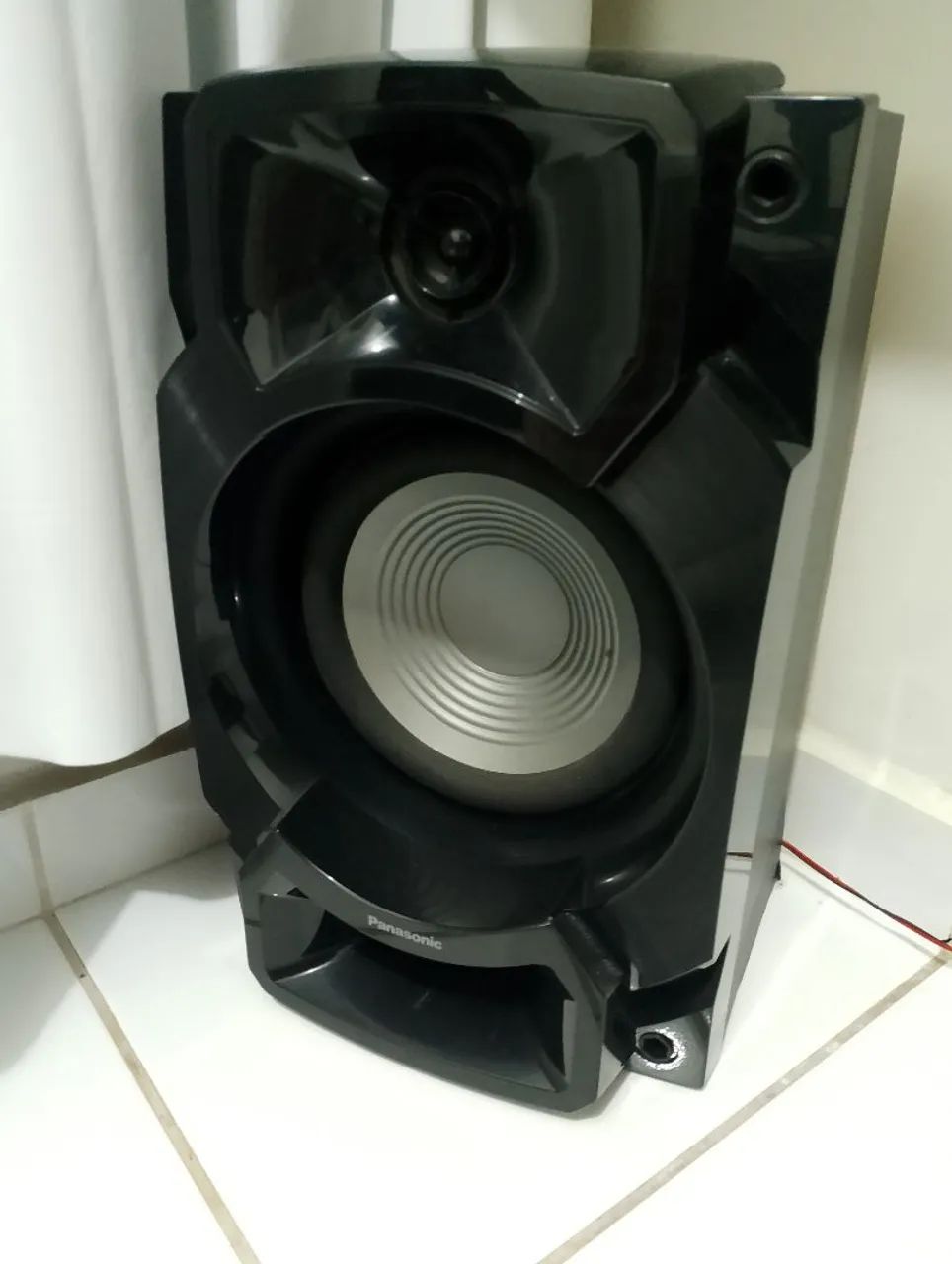 System Panasonic SC-AKX800 preto com Bluetooth e memória interna. - Foto 3