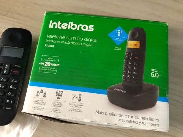 Telefone Sem Fio Intel Bras Ts2510 - Foto 4