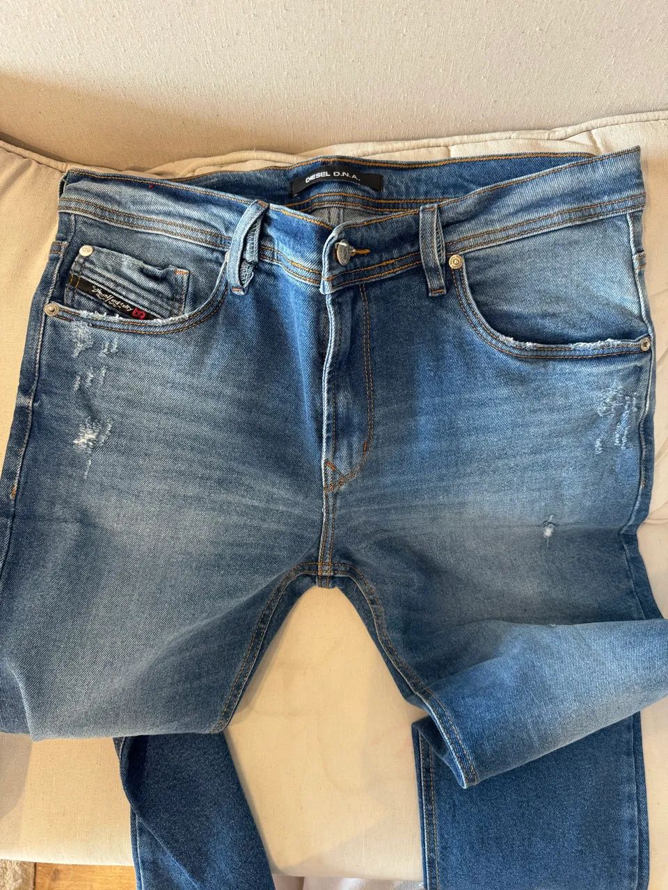 Calça jeans diesel dna linda 42 - Foto 3