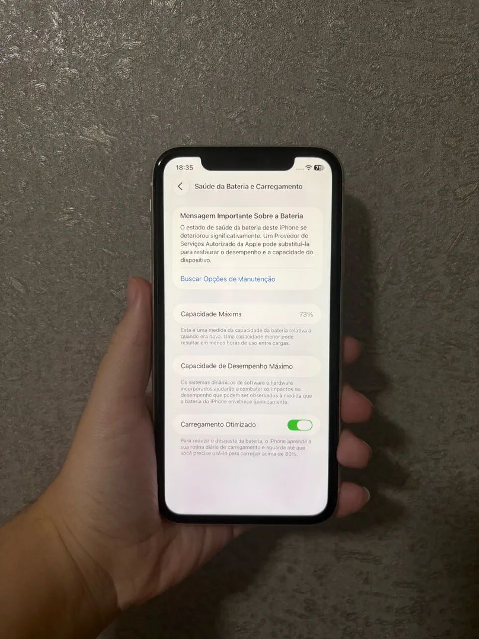 iPhone 11 128 GB Branco - Original, Caixa e Nota Fiscal - Foto 4