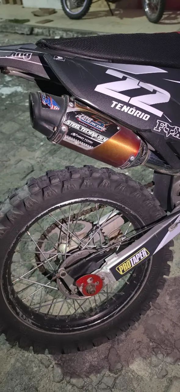 CRF 230 com vários acessórios, motor filé  - Foto 4