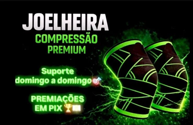 Joelheira de Compressão Ajustável - Suporte e Conforto