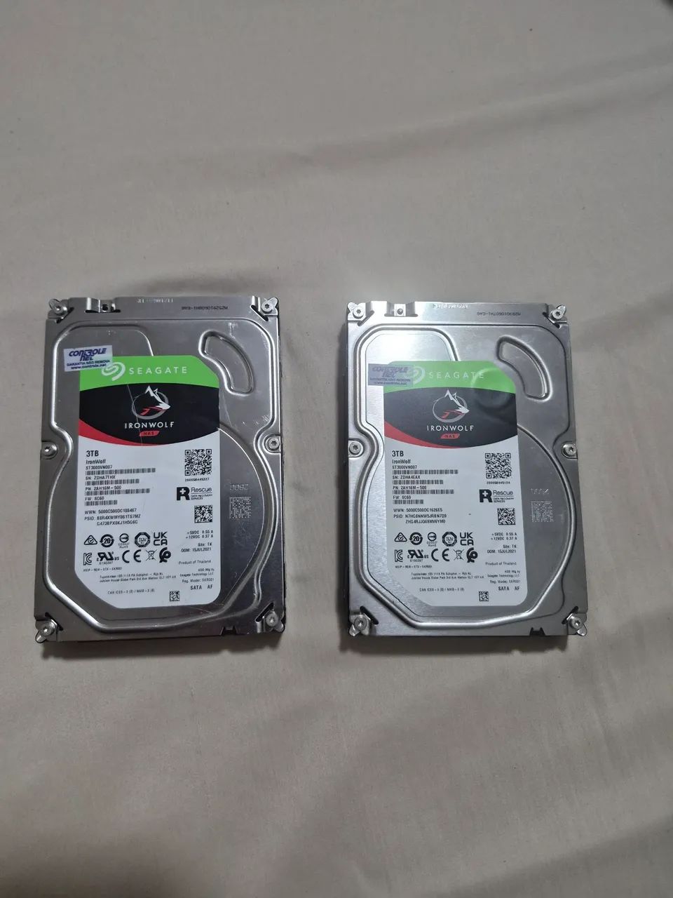 HD Seagate 3TB ironwolf