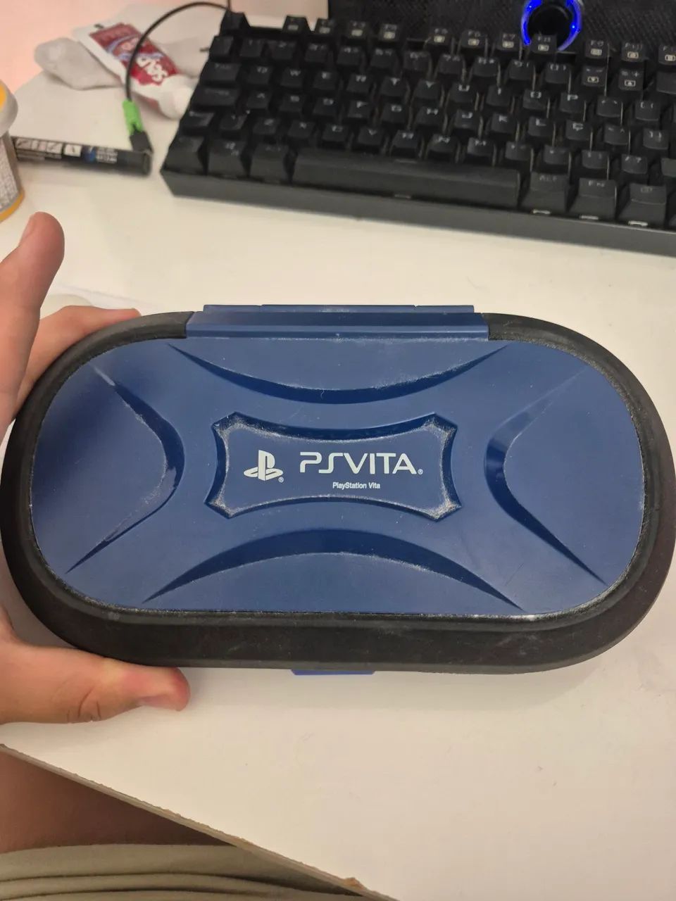 PSVita Original Desbloqueado Com Caixinha Para Guarda-lo 