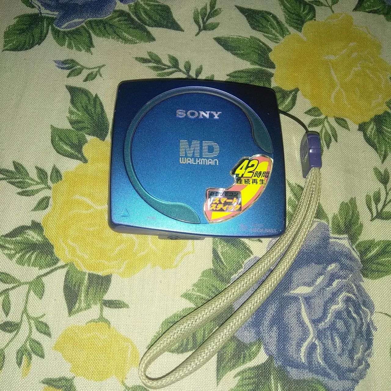Walkman Minidisc MD player portátil Sony MZ-E80 Made in Japan