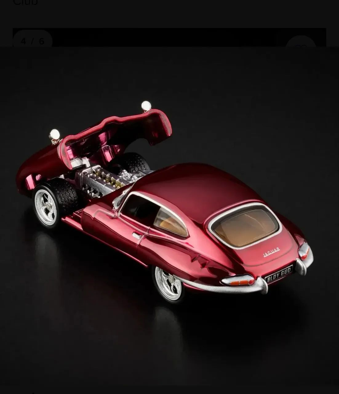 Hot Wheels RLC Jaguar E-Type - Foto 3
