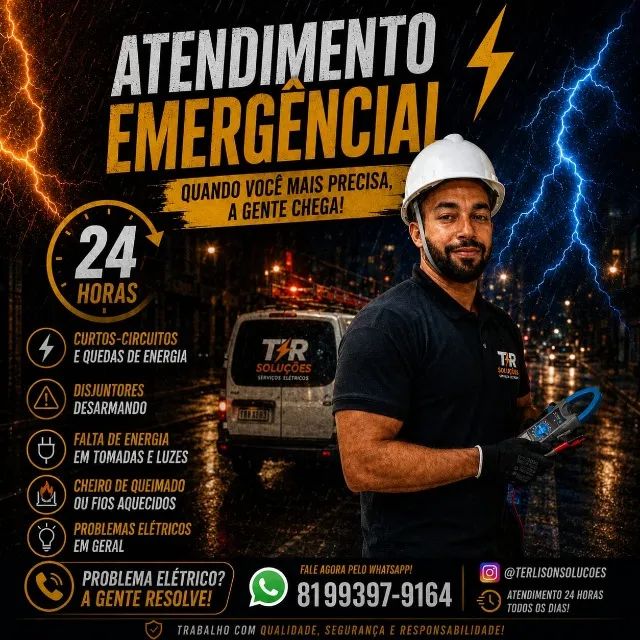 Eletricista de Emergência em Recife