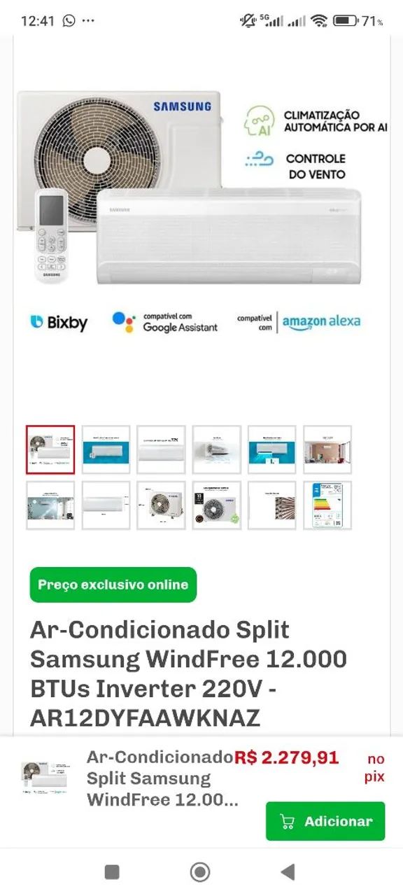 Ar condicionado Samsung  - Foto 5