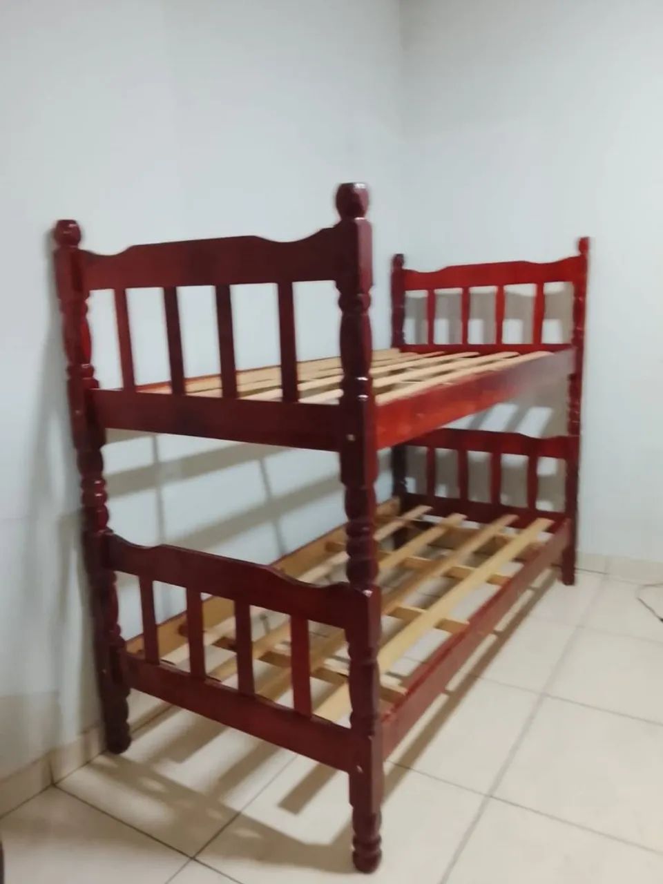 Beliche baixa sem escada madeira maciça, USADA ENTREGA dentro de Uberlândia MG  - Foto 3