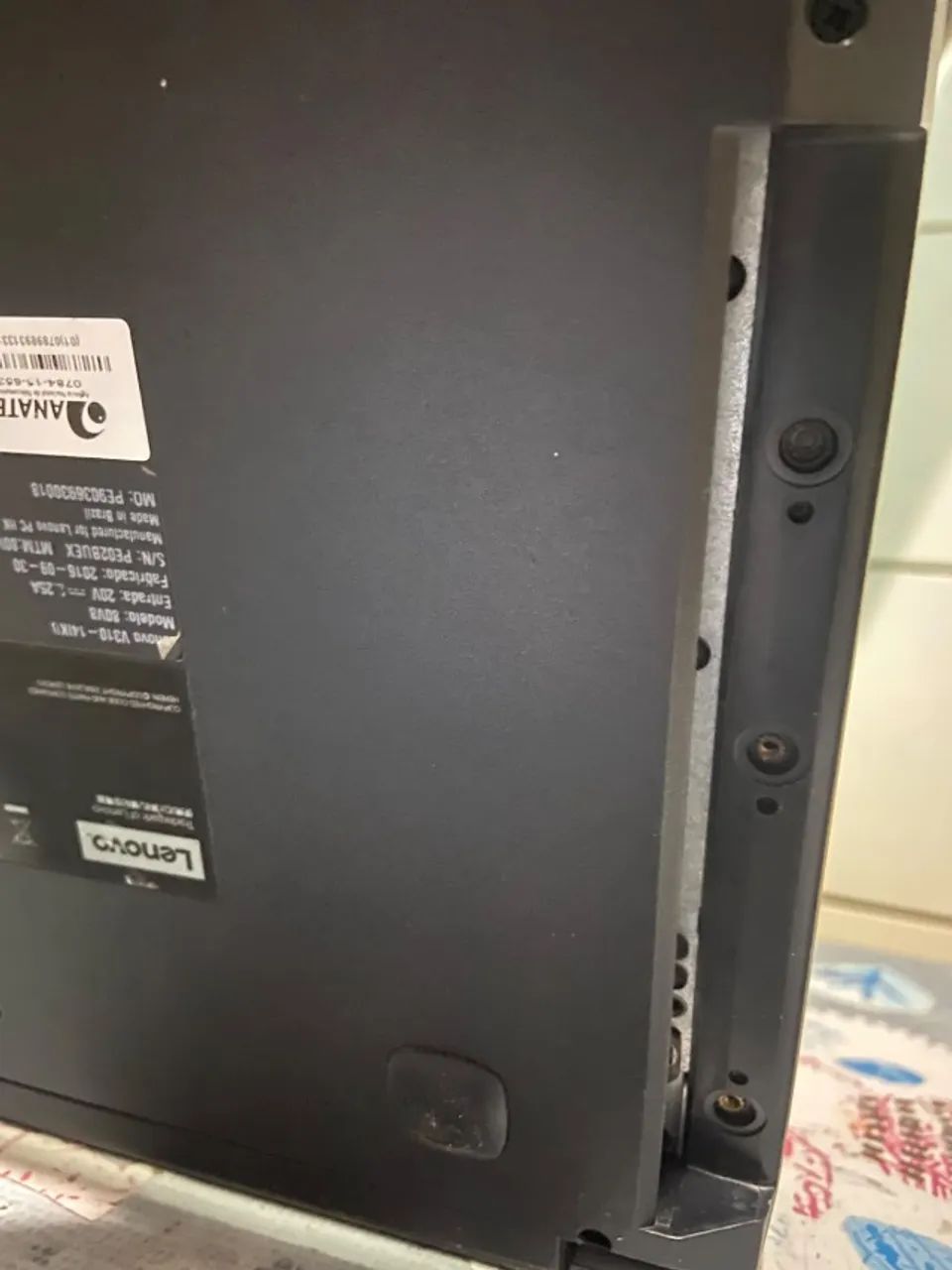Notebook Lenovo v310 14ikb Processador I5 SSD 240Gb - Foto 5