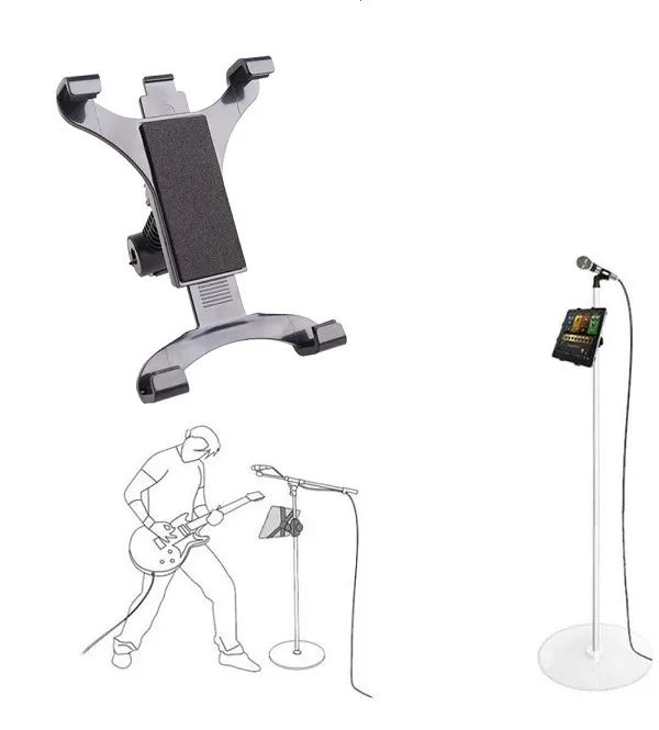 Suporte Tablet Para Pedestal De Microfone
