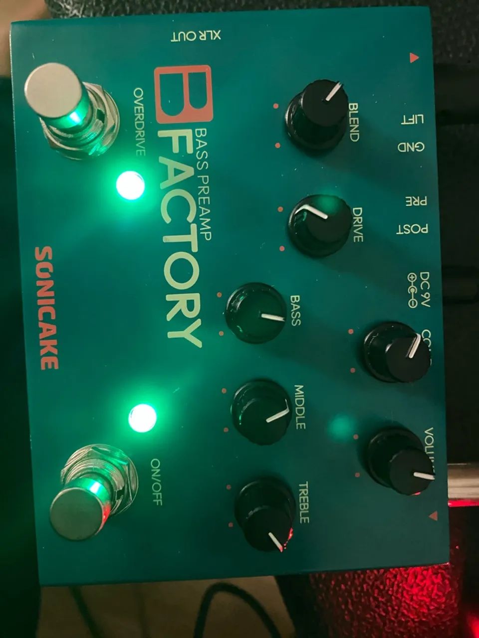 Pré amp de bass + Drive + Compressor SONICAKE  - Foto 3