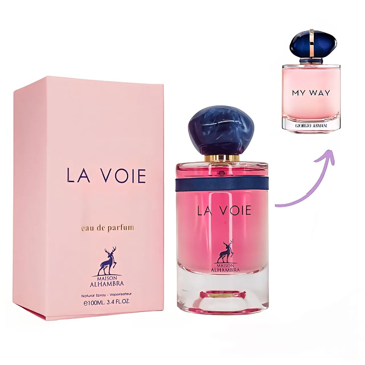 Perfume Árabe La Voie Eau de Parfum 100ml