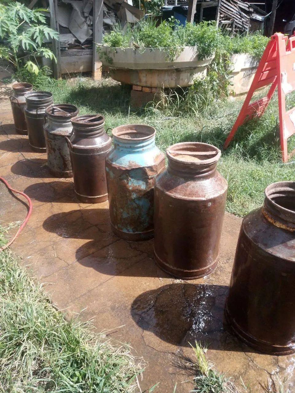 LATAS DE LEITE ANTIGAS - Foto 4