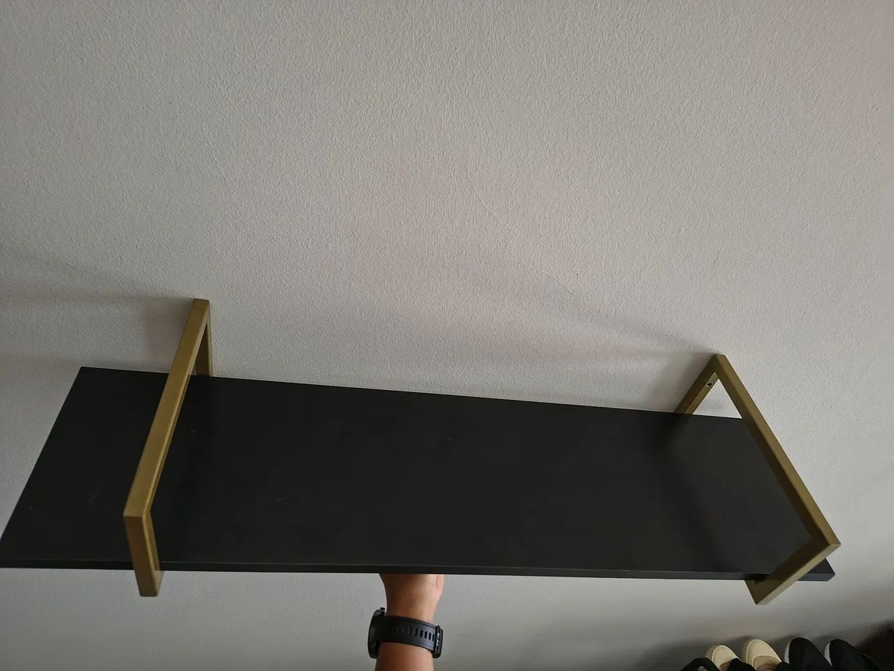 Prateleira de parede Preto & Dourado  - Foto 2