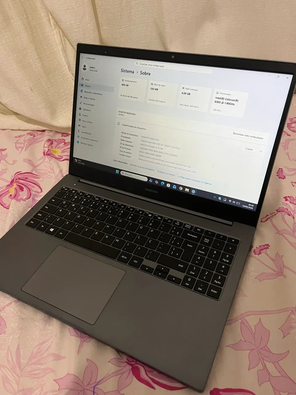 Notebook Samsung  - Foto 2