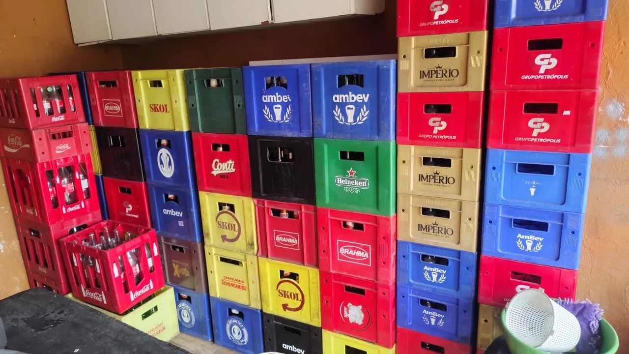 Caixa de cerveja completa